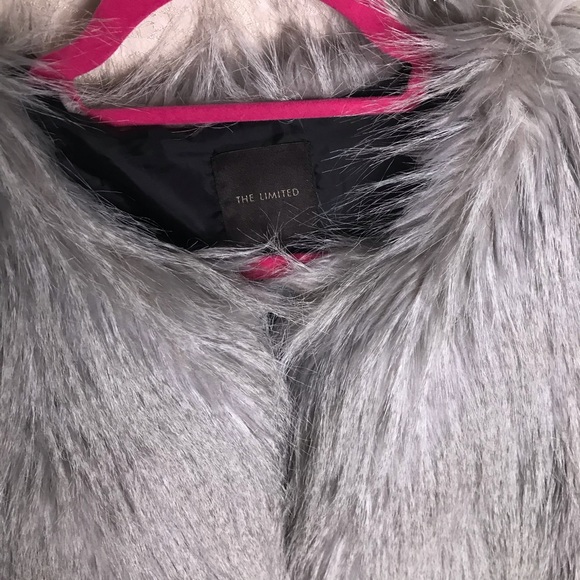 The Limited faux fur vest - Picture 3 of 6